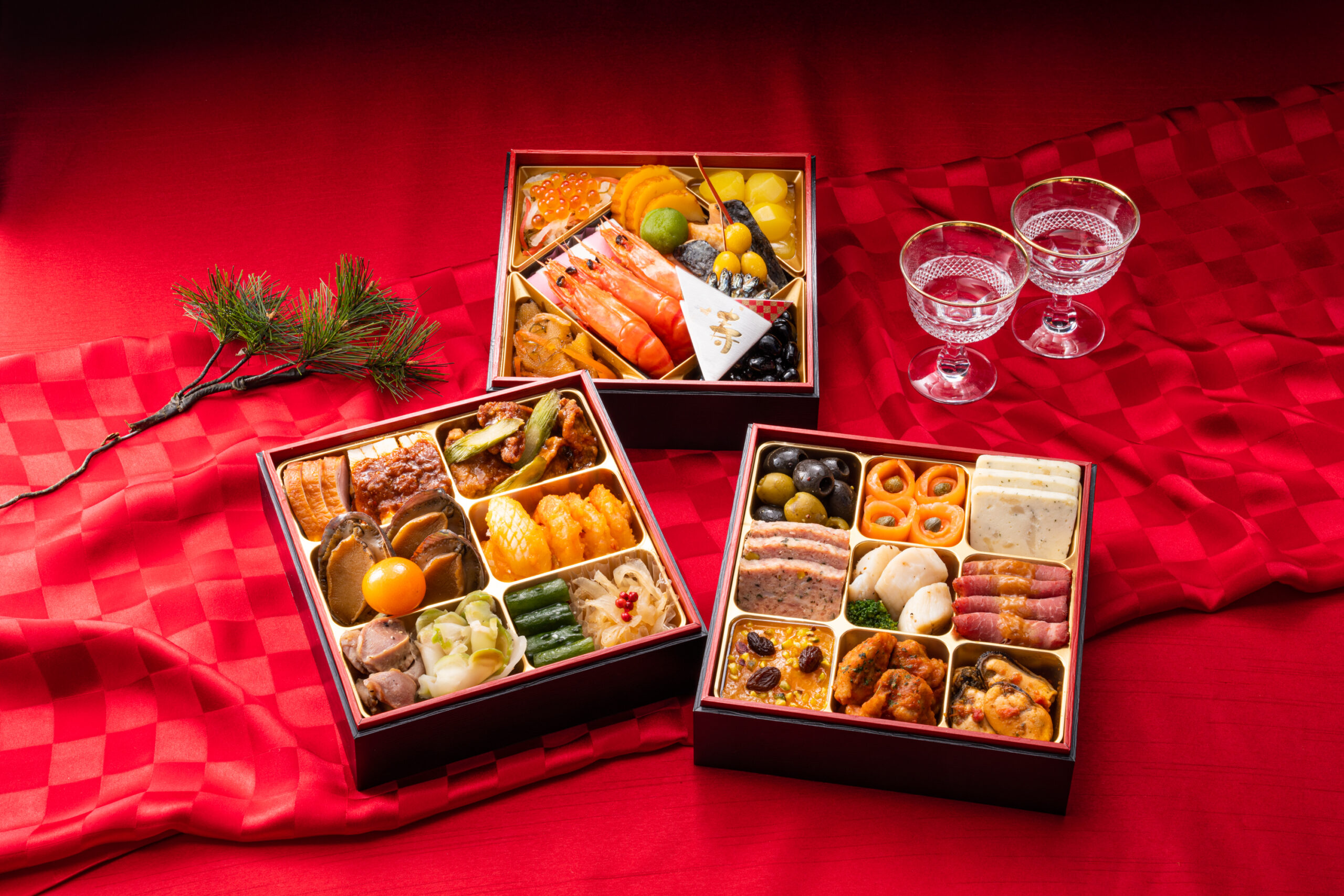 ISC伊藤忠食品 様　おせち・クリスマスケーキ　商品撮影